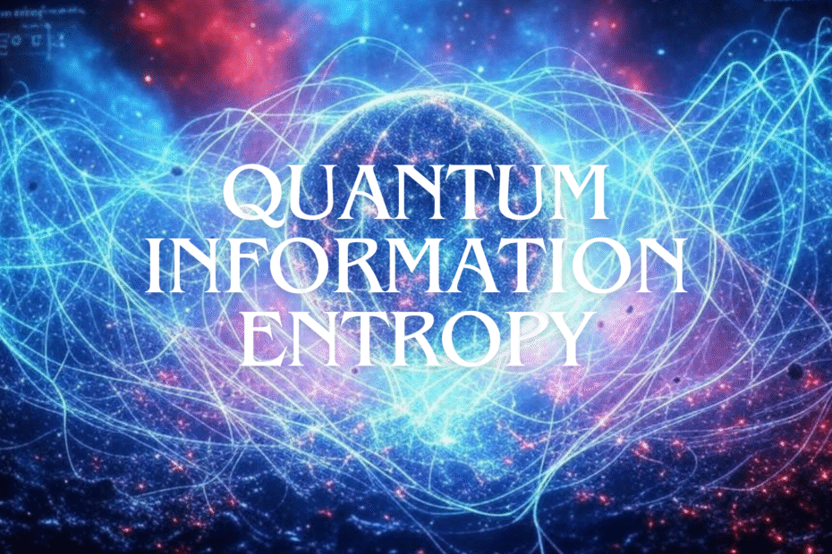 Quantum Information Entropy of the universe’s state