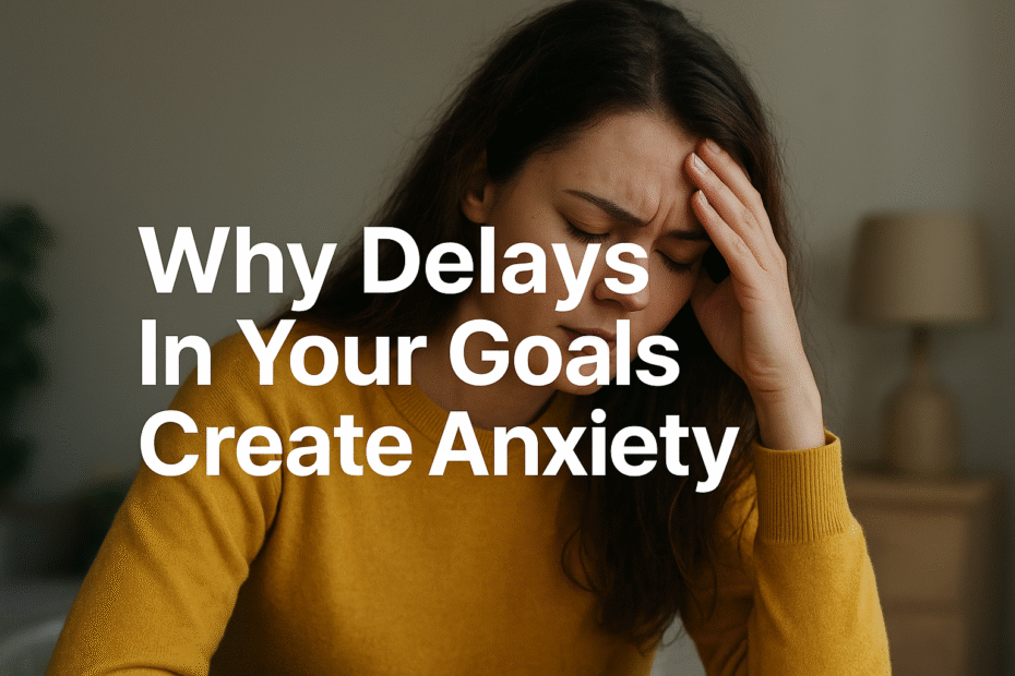 anxiety when goals are delayed and life feels stuck in uncertainty